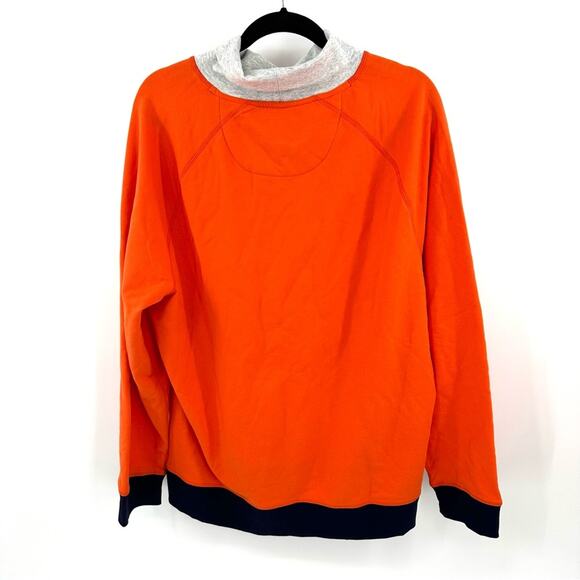 Club Room turtle neck classic sweatshirt in orange Size XL - Picture 9 of 9